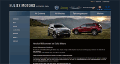 Desktop Screenshot of eulitz-motors.de